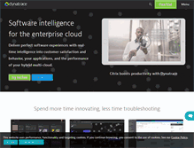 Tablet Screenshot of dynatrace.com